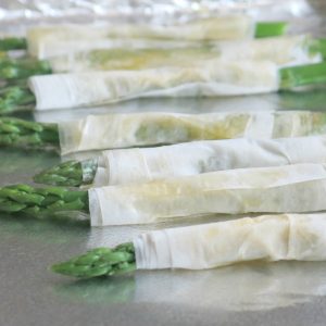 Phyllo Wrapped Asparagus Recipe - The Dinner-Mom