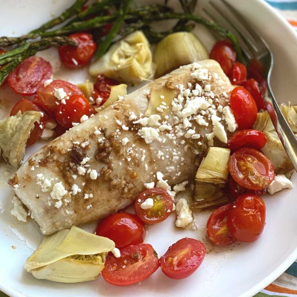 Easy Mediterranean Baked Fish Recipe (using Cobia!) The DinnerMom