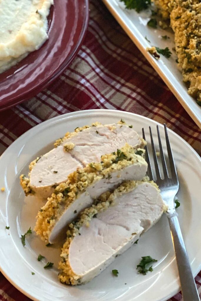 Herb Crusted Turkey Tenderloins The Dinner Mom